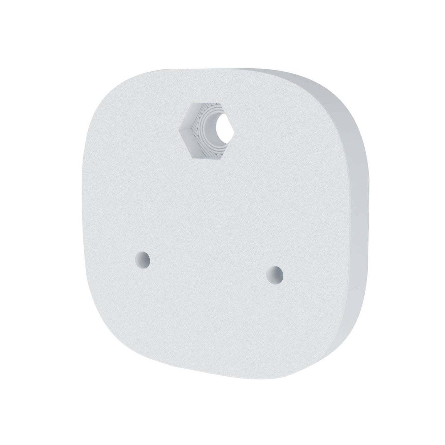 Smart Air Quality Monitor Wall Mount Bracket Hidden Holder For Amazon (Black)