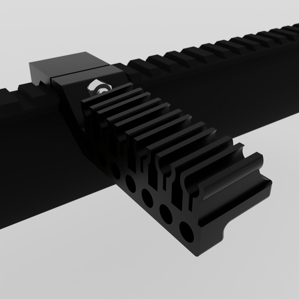 Picatinny Bolt Holder Quiver Accessory For Pistol Crossbow In Black ( 7+6 LEFT)