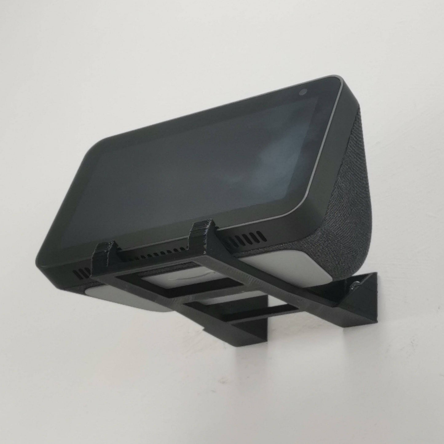 Echo Show 5 Wall Mount Wall Bracket Stand : Black (Angled Or Upright)