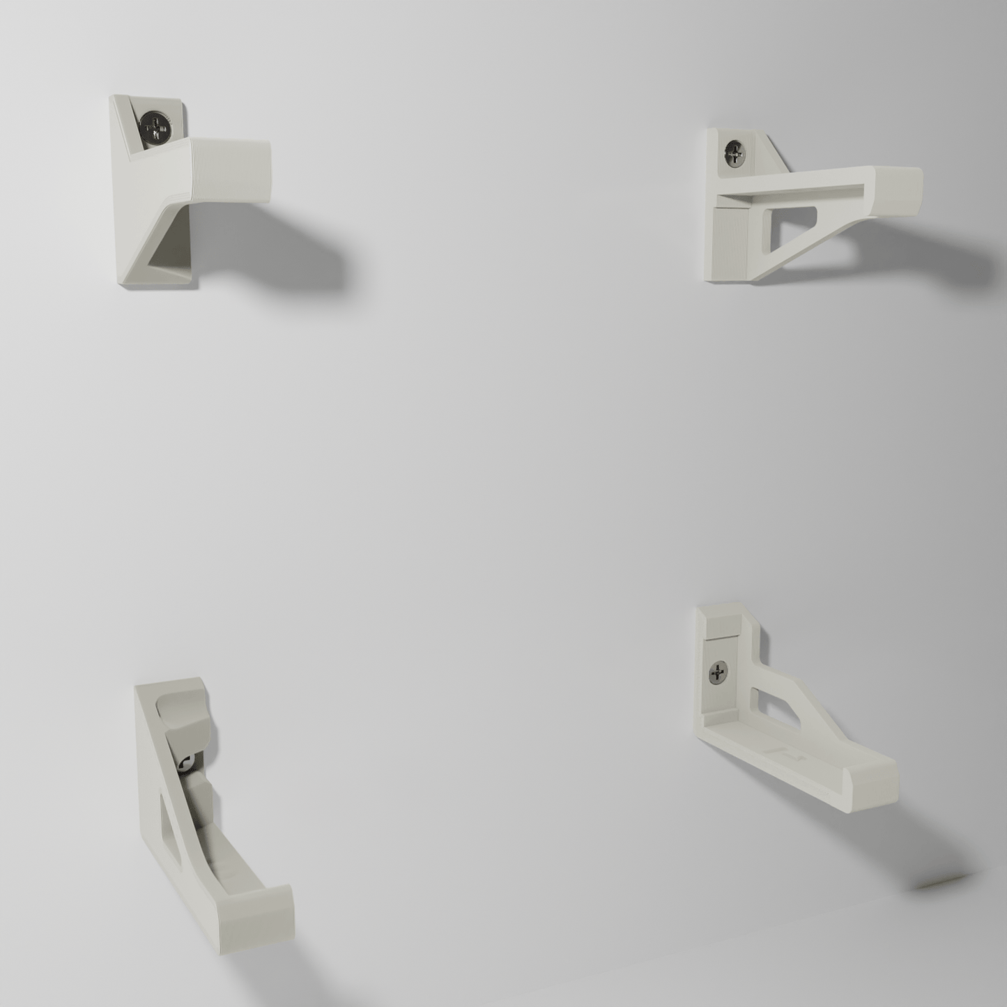 Xbox One Original Wall Mount Bracket Holders (Set of 4) - Right