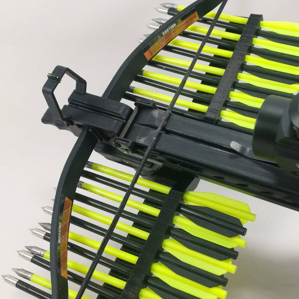 Picatinny Bolt Holder Quiver Accessory For Pistol Crossbow : Black