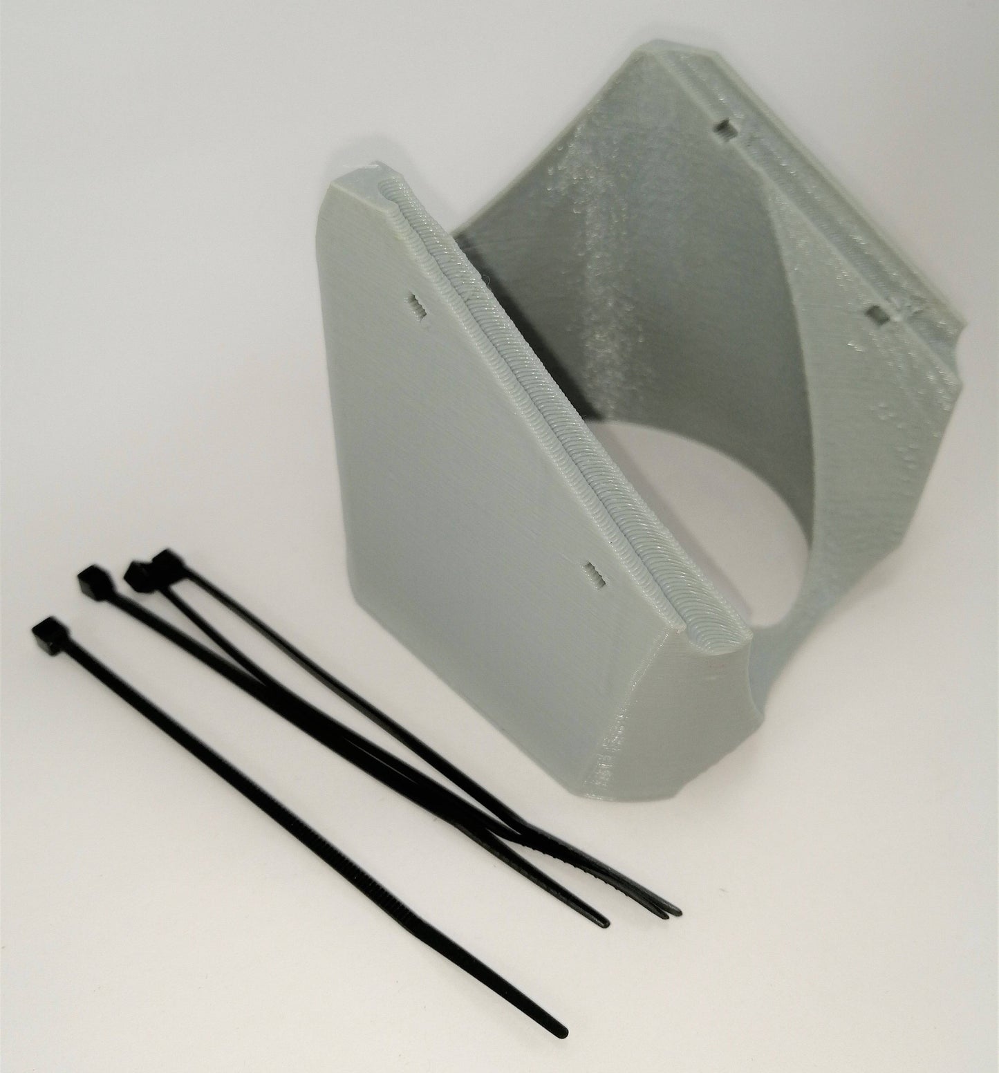 Bike Bottle Bracket Coffee Cup Adaptor Holds Standard Coffee Cups : Grey