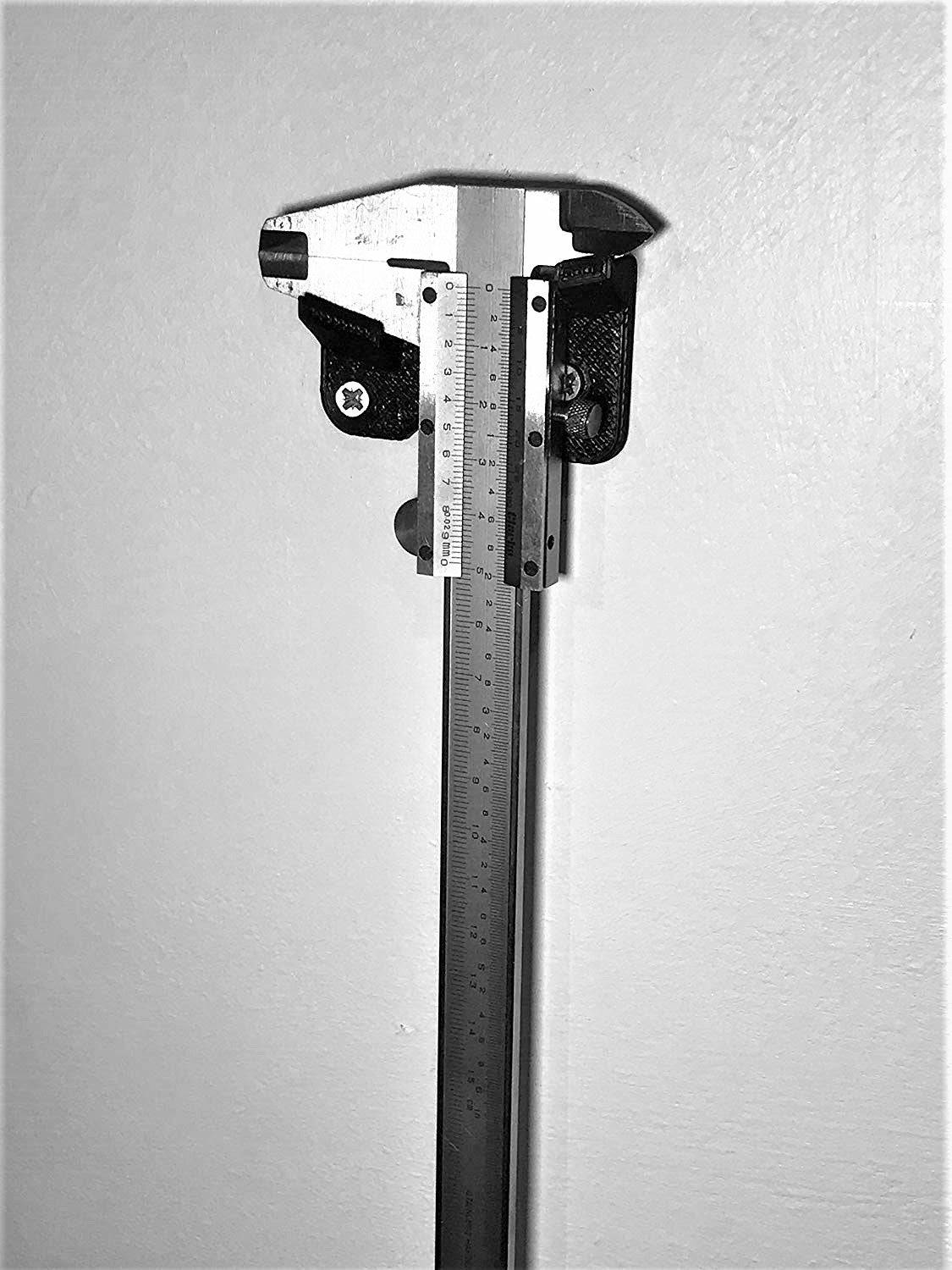 Vernier Caliper Measure Wall Bracket : Black