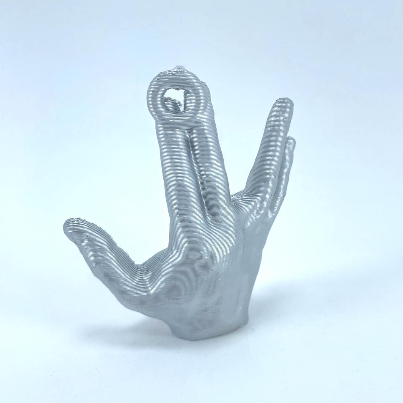 Spock Live Long and Prosper Vulcan Salute Christmas Tree Bauble Decoration Ornament For Christmas Xmas Noel