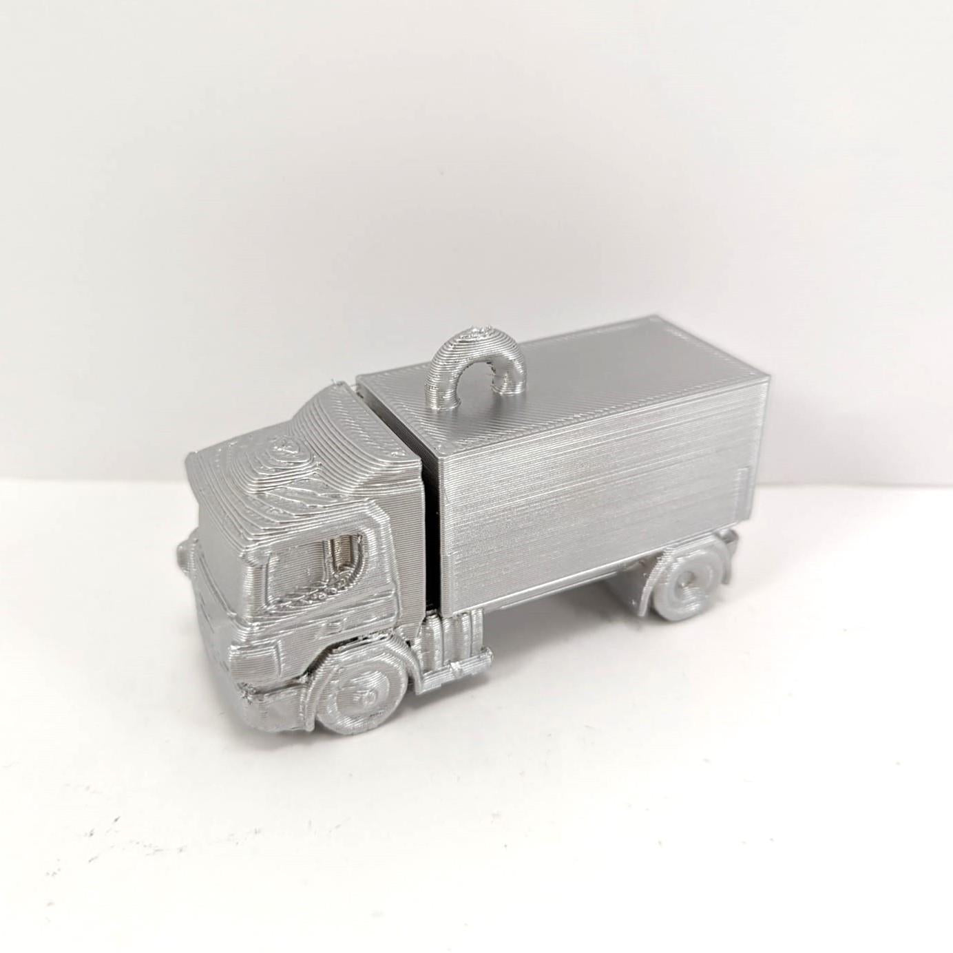 Box Lorry Christmas Tree Bauble Decoration Ornament For Christmas Xmas Noel