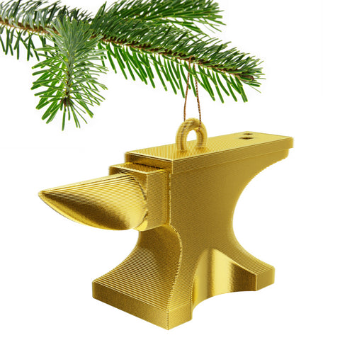Anvil Blacksmith Christmas Tree Bauble Decoration Ornament For Christmas Xmas Noel