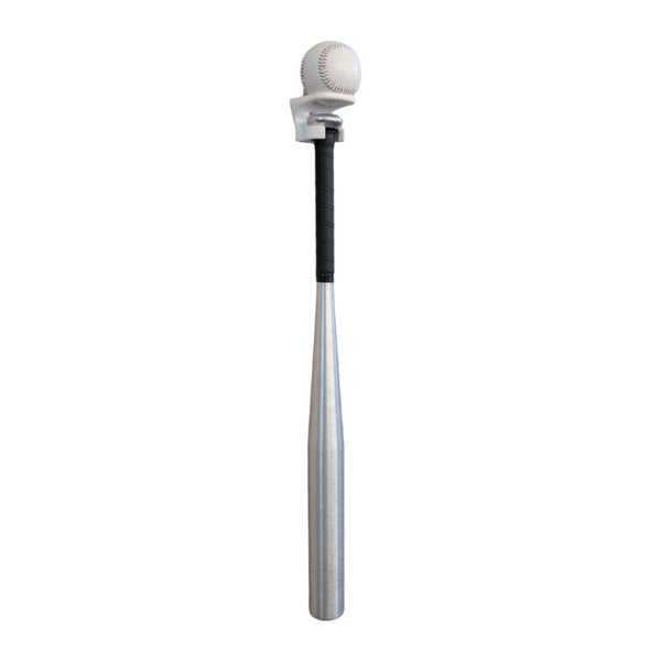 Baseball Bat And Ball Wall Mount Holder Bracket Display Stand
