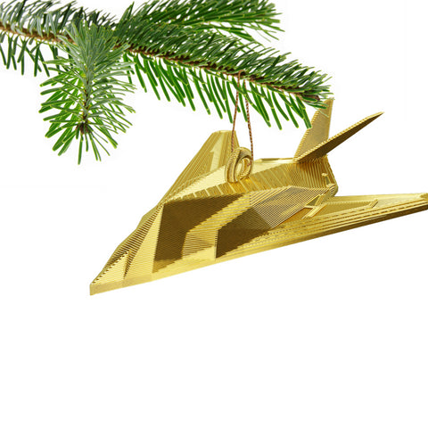 F117 Nighthawk Stealth Aircraft Christmas Tree Bauble Decoration Ornament For Christmas Xmas Noel