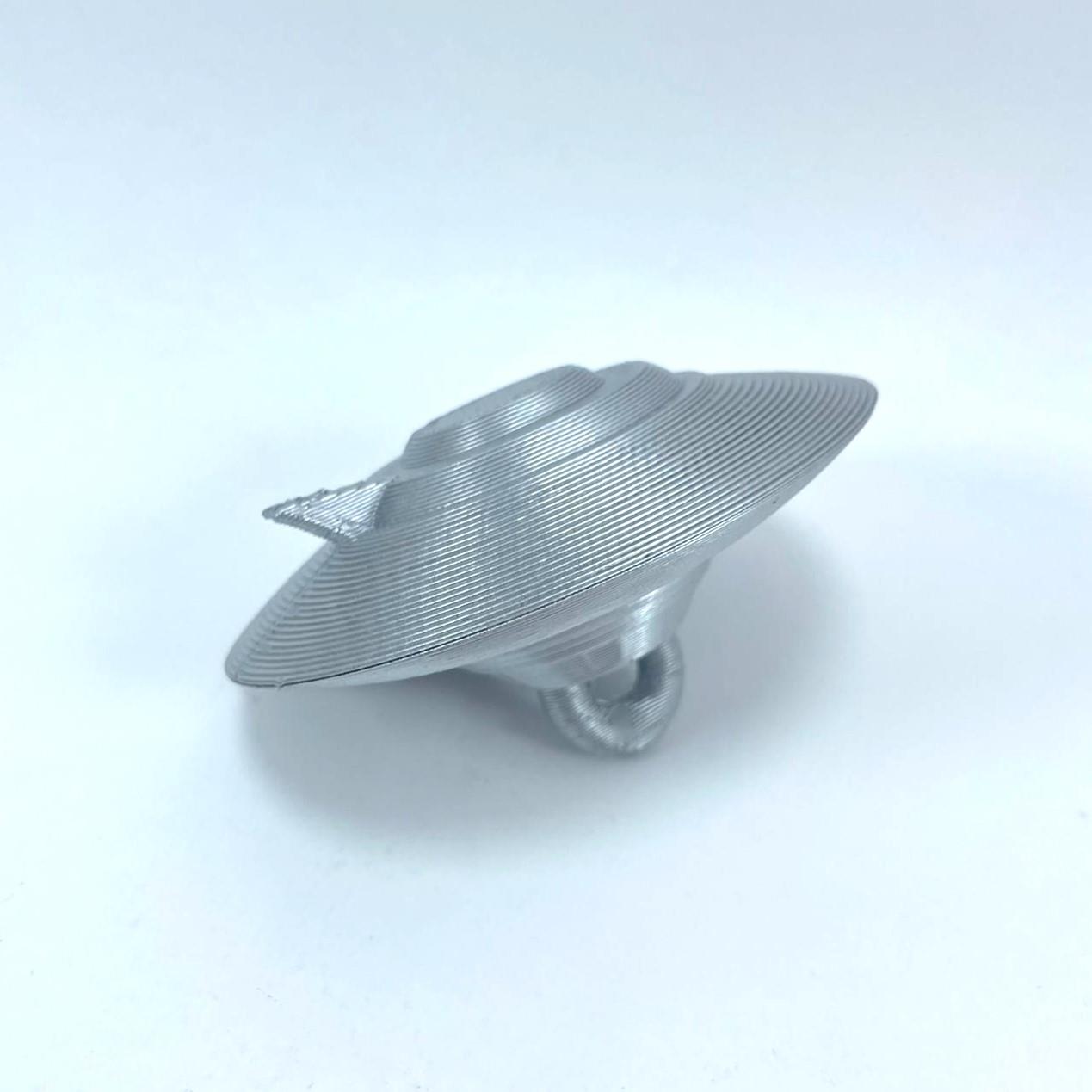 UFO Alien Spaceship Tree Bauble Decoration Ornament For Christmas Xmas Noel