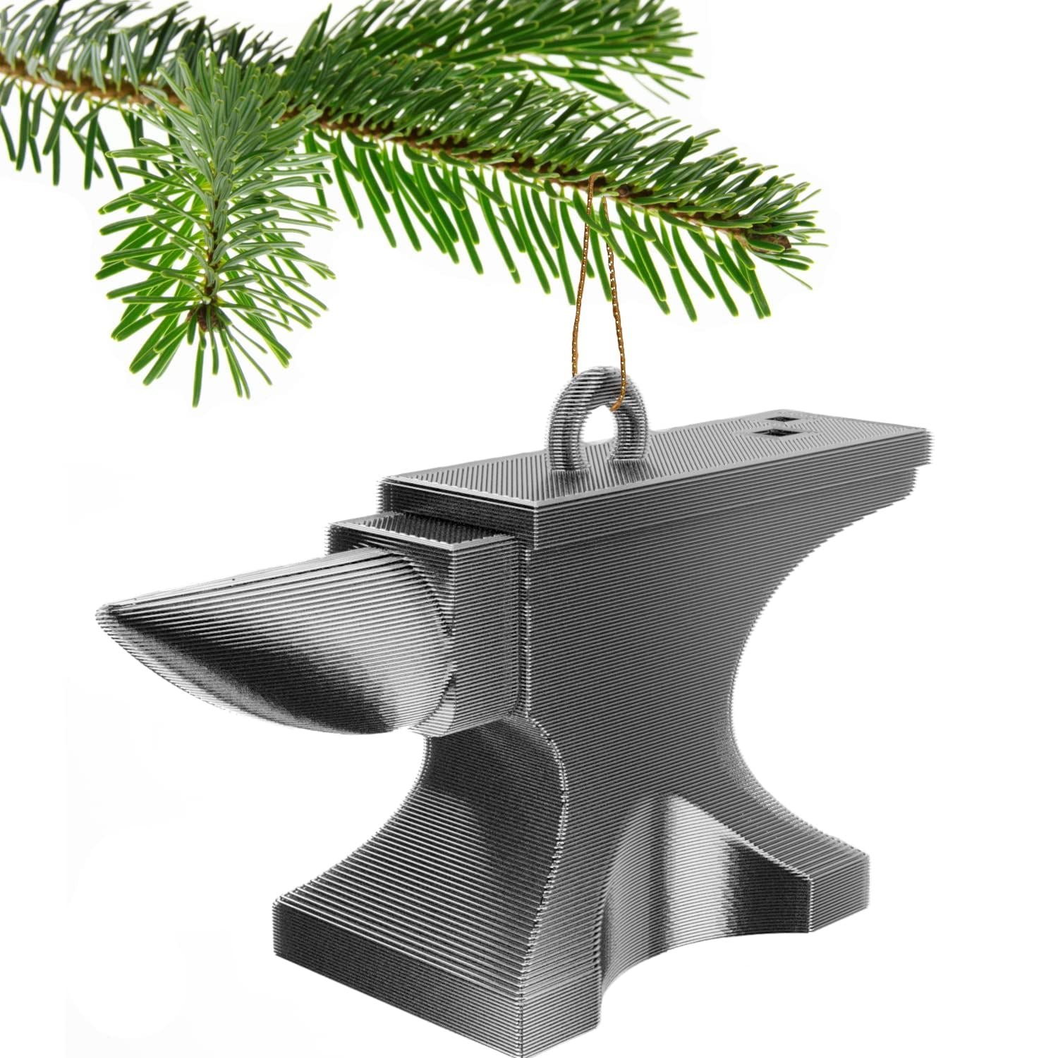Anvil Blacksmith Christmas Tree Bauble Decoration Ornament For Christmas Xmas Noel