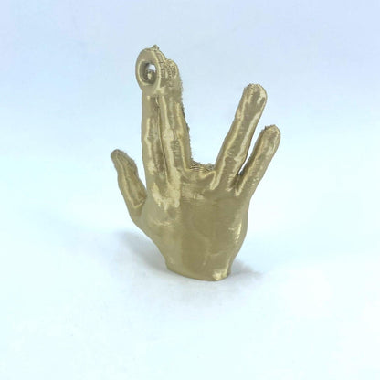 Spock Live Long and Prosper Vulcan Salute Christmas Tree Bauble Decoration Ornament For Christmas Xmas Noel