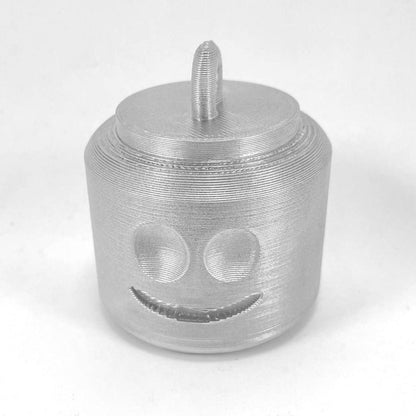 Plastic Building Block Head Christmas Tree Bauble Decoration Ornament For Christmas Xmas Noel