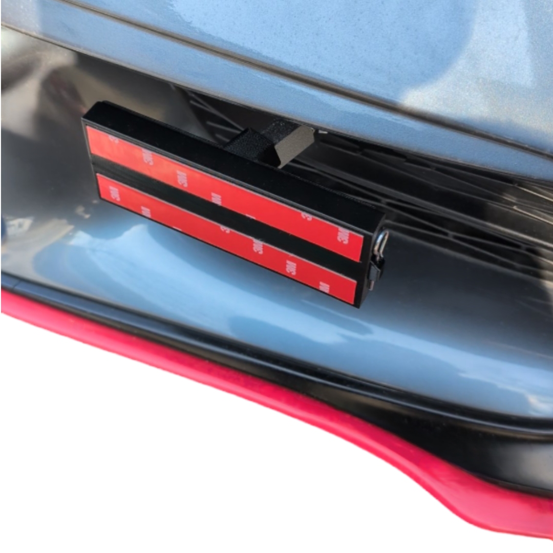 Number Plate Mount For GR Supra A90 MK5/V - Quick Release Front Tow Hook
