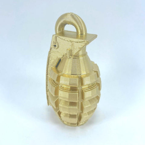 Grenade Shaped Christmas Tree Bauble Decoration Ornament For Christmas Xmas Noel