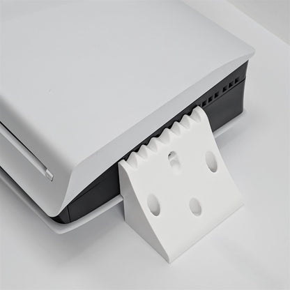 Wall Mount Compatible With PS5 Slim Digital Or Disc Bracket Holder Left Or Right Orientation