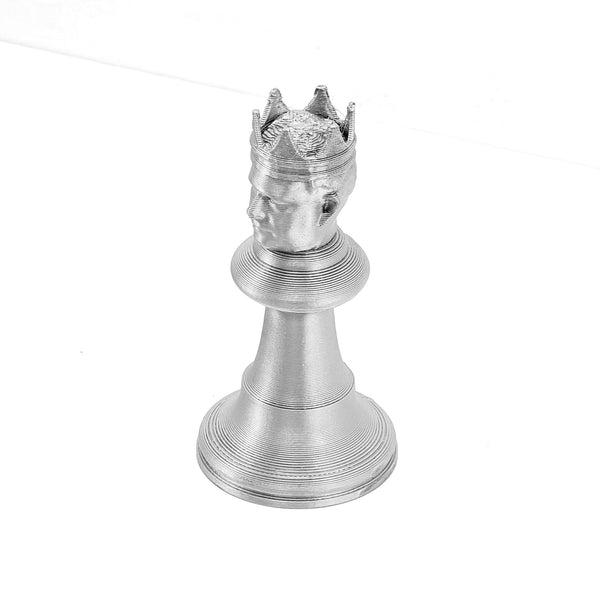 3D Portrait Scan (Kent) + 3D Model Chess Piece (10cm)