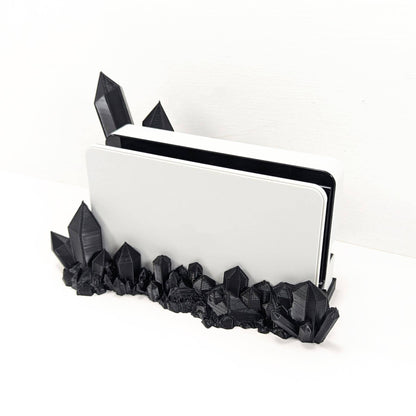 Stand For Switch Dock Console Crystal Holder Station Skin Scene Display - OLED Version