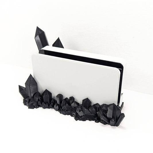 Stand For Switch Dock Console Crystal Holder Station Skin Scene Display - OLED Version