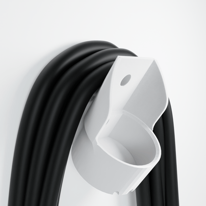 Type 2 EV Charger Plug Holder Wall Mount Bracket Socket For Electric Car Charging Cable