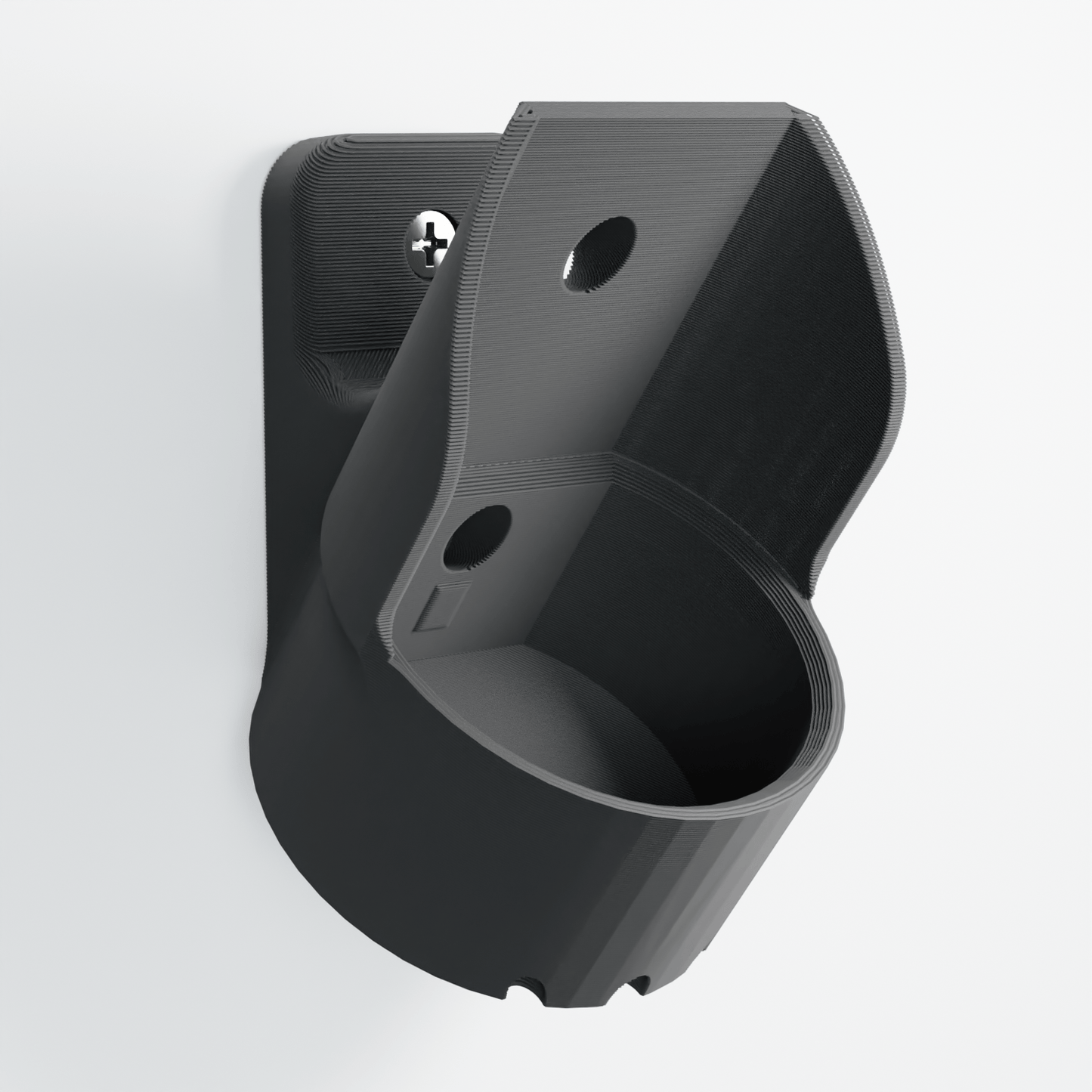 Type 2 EV Charger Plug Holder Wall Mount Bracket Socket For Electric Car Charging Cable