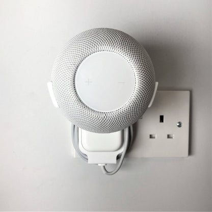 3DCabin Plug Mount Bracket Holder Holster Compatible With Apple HomePod Mini Siri