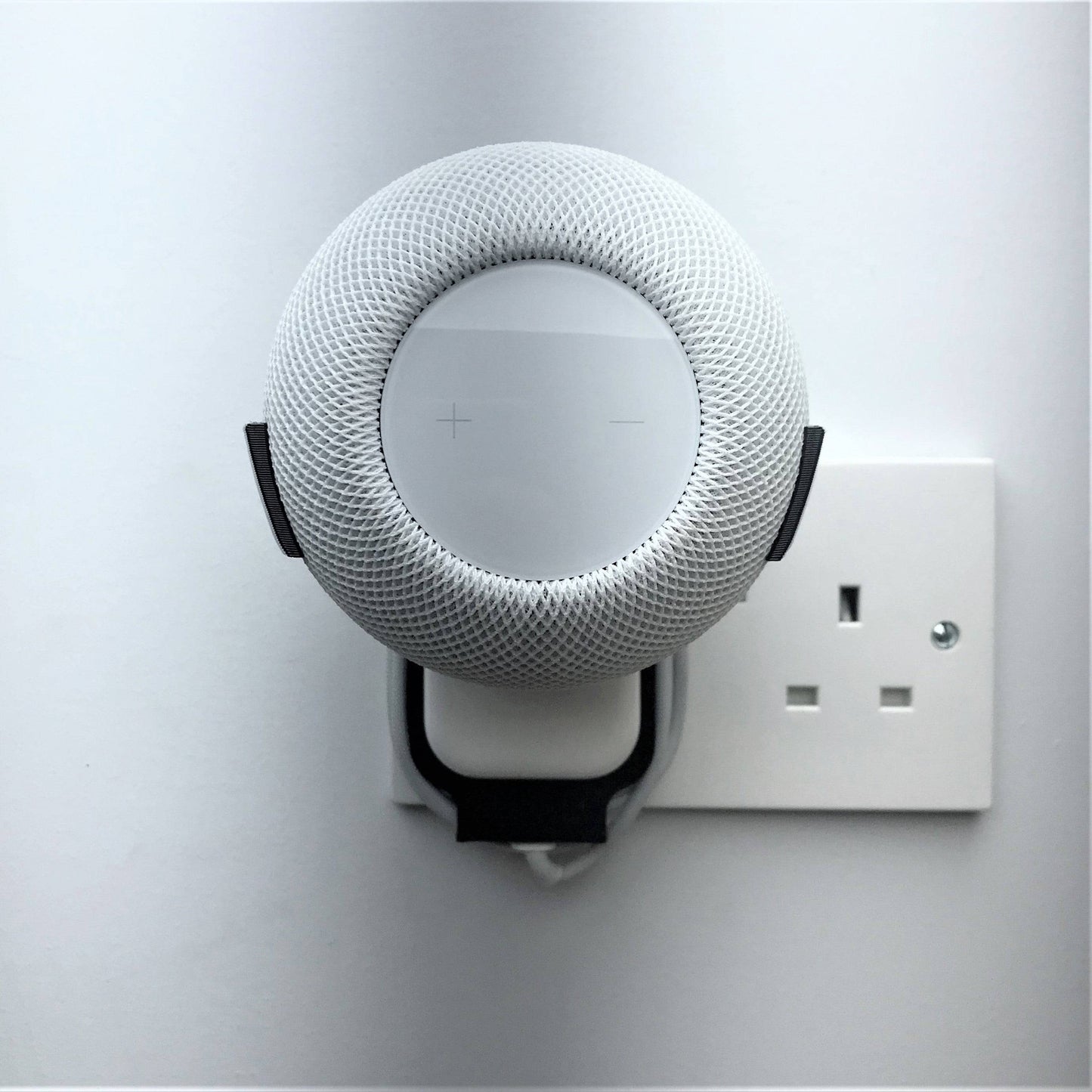3DCabin Plug Mount Bracket Holder Holster Compatible With Apple HomePod Mini Siri