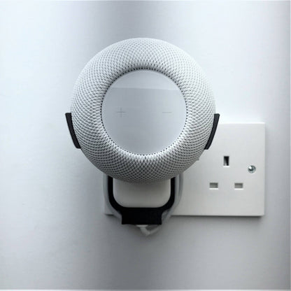3DCabin Plug Mount Bracket Holder Holster Compatible With Apple HomePod Mini Siri