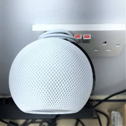 3DCabin Plug Mount Bracket Holder Holster Compatible With Apple HomePod Mini Siri