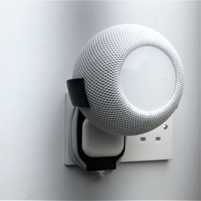 3DCabin Plug Mount Bracket Holder Holster Compatible With Apple HomePod Mini Siri