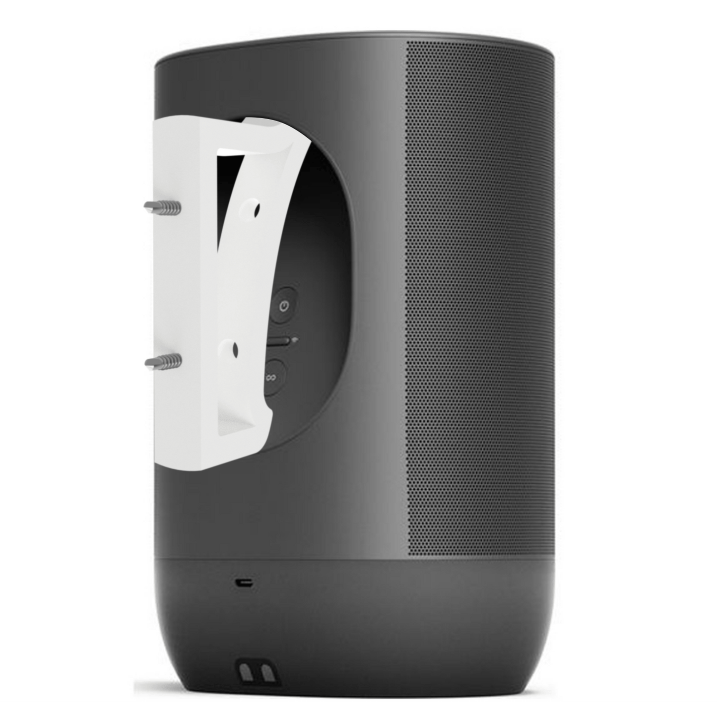 Wall Mount Bracket Holder For Sonos Move Portable Speaker - Charging Enabled