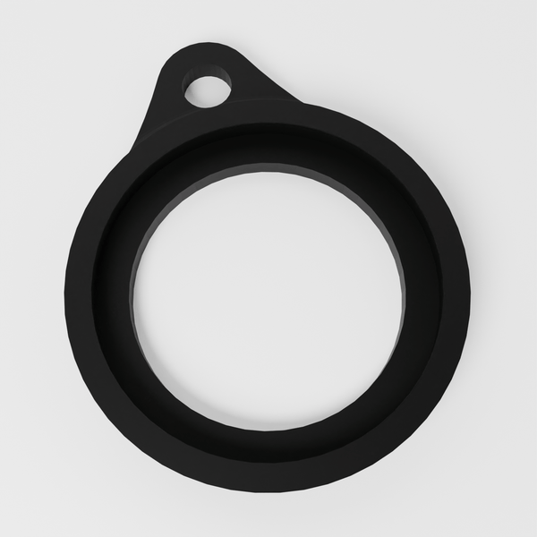 AirTag Keyring Holder Attachment (4 PACK) Low Profile For Tracking Device - Pop Fit - Various Colours