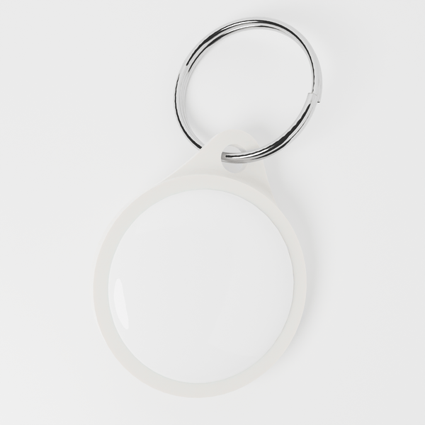 AirTag Keyring Holder Attachment (4 PACK) Low Profile For Tracking Device - Pop Fit - Various Colours