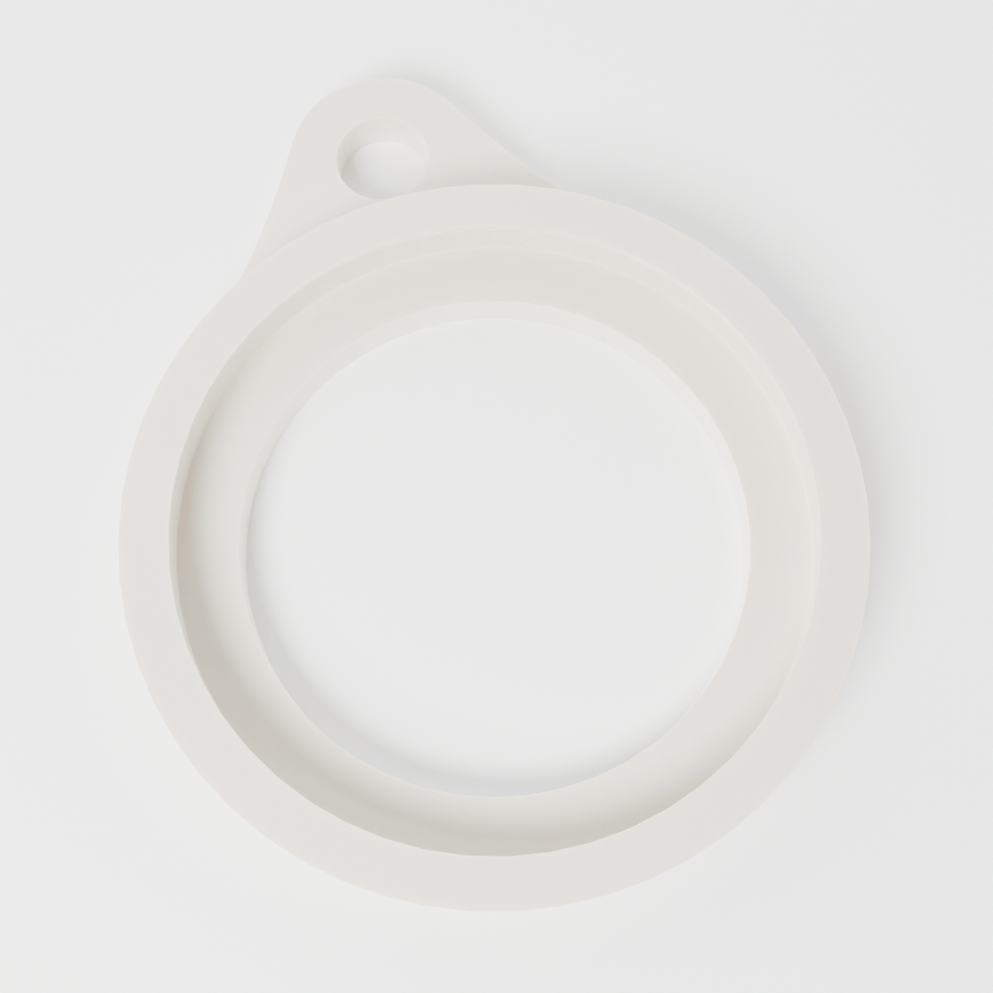 AirTag Keyring Holder Attachment (4 PACK) Low Profile For Tracking Device - Pop Fit - Various Colours