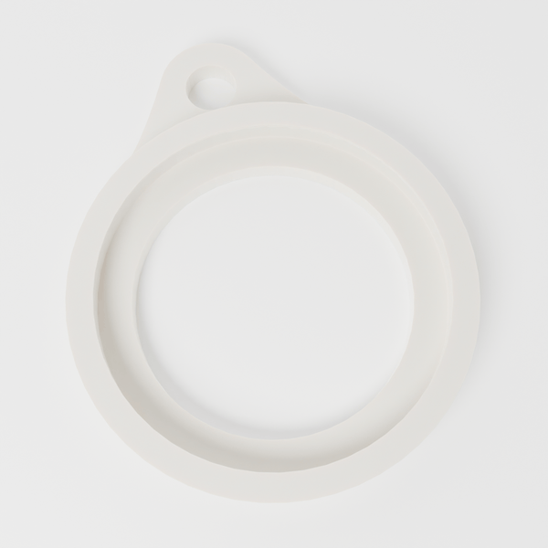 AirTag Keyring Holder Attachment (4 PACK) Low Profile For Tracking Device - Pop Fit - Various Colours
