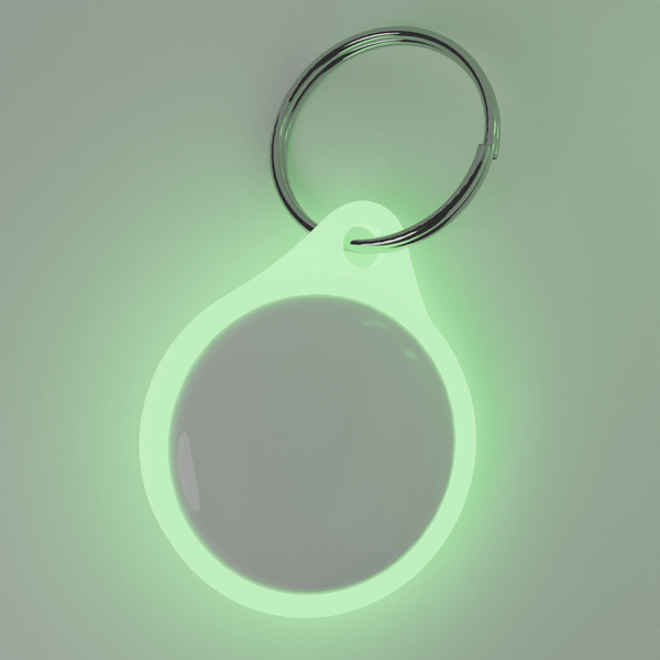 AirTag Keyring Holder Attachment (4 PACK) Low Profile For Tracking Device - Pop Fit - Various Colours