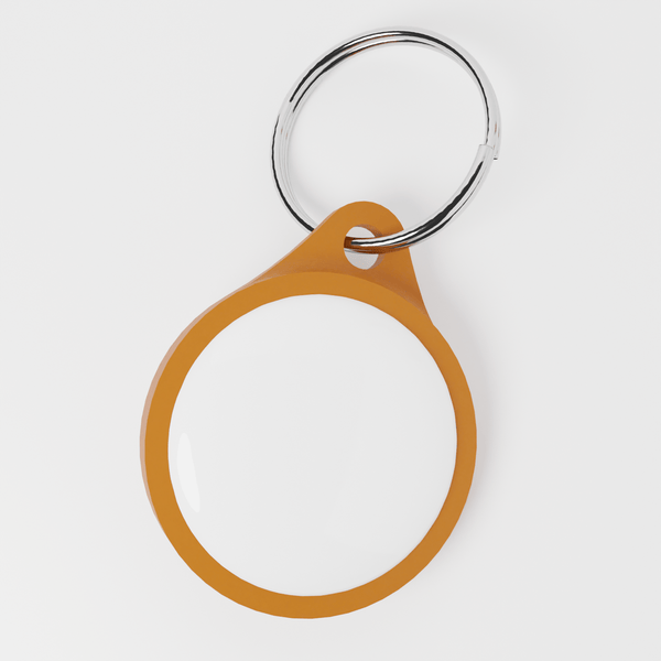 AirTag Keyring Holder Attachment (4 PACK) Low Profile For Tracking Device - Pop Fit - Various Colours