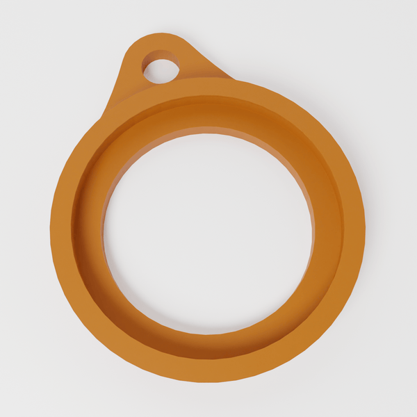 AirTag Keyring Holder Attachment (4 PACK) Low Profile For Tracking Device - Pop Fit - Various Colours