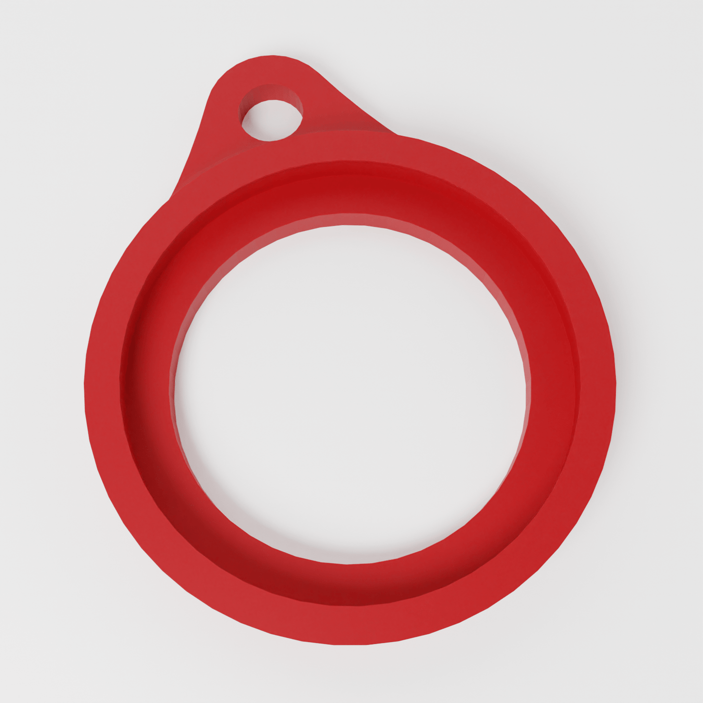 AirTag Keyring Holder Attachment (4 PACK) Low Profile For Tracking Device - Pop Fit - Various Colours