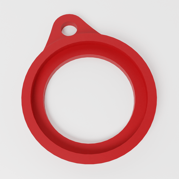 AirTag Keyring Holder Attachment (4 PACK) Low Profile For Tracking Device - Pop Fit - Various Colours