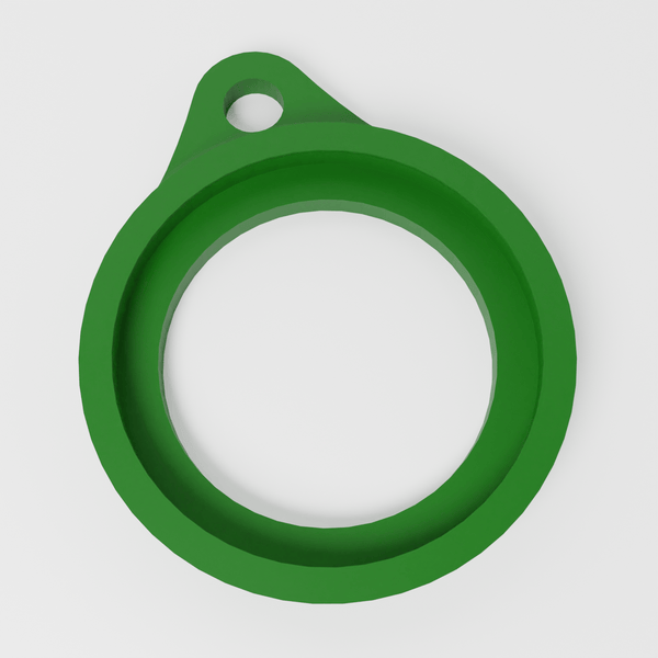 AirTag Keyring Holder Attachment (4 PACK) Low Profile For Tracking Device - Pop Fit - Various Colours