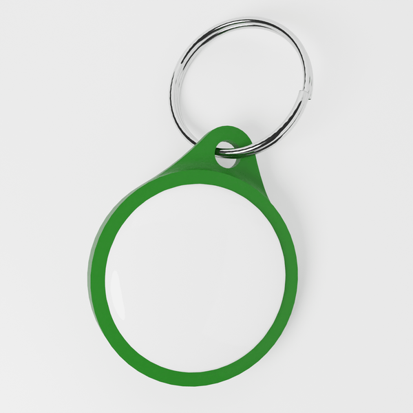 AirTag Keyring Holder Attachment (4 PACK) Low Profile For Tracking Device - Pop Fit - Various Colours