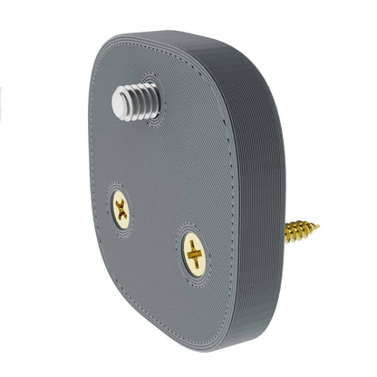 Smart Air Quality Monitor Wall Mount Bracket Hidden Holder For Amazon (Black)