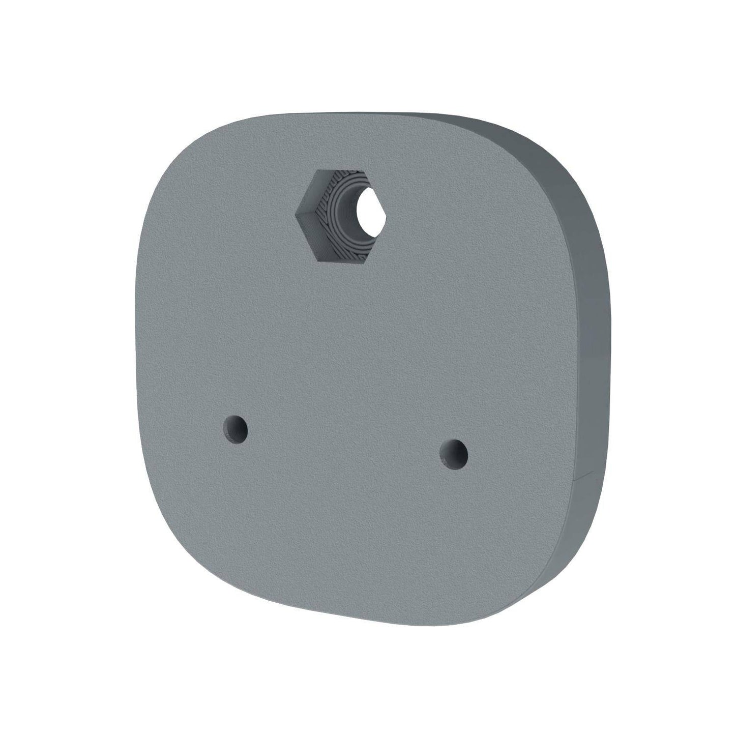 Smart Air Quality Monitor Wall Mount Bracket Hidden Holder For Amazon (Black)