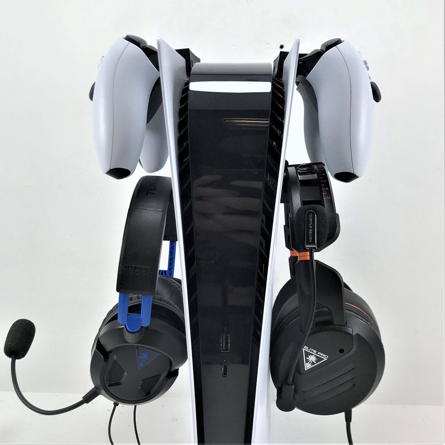 3D Cabin PS5 Controller & Kopfhörer Halterung für PlayStation 5 Digital oder Disc DualSense (Links- und Rechtspaket)