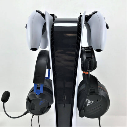 3D Cabin PS5 Controller & Kopfhörer Halterung für PlayStation 5 Digital oder Disc DualSense (Links- und Rechtspaket)