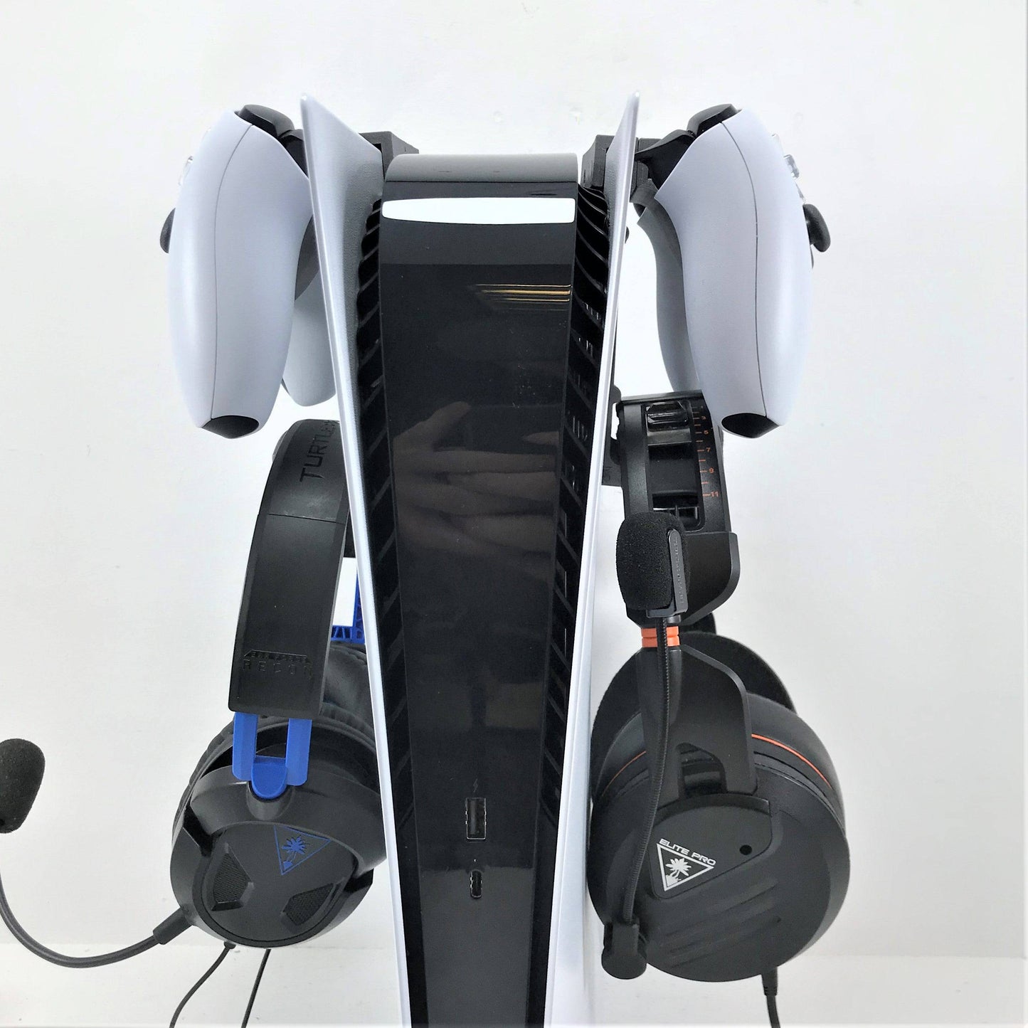 3D Cabin PS5 Controller & Kopfhörer Halterung für PlayStation 5 Digital oder Disc DualSense (Links- und Rechtspaket)
