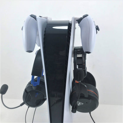 3D Cabin PS5 Controller & Kopfhörer Halterung für PlayStation 5 Digital oder Disc DualSense (Links- und Rechtspaket)