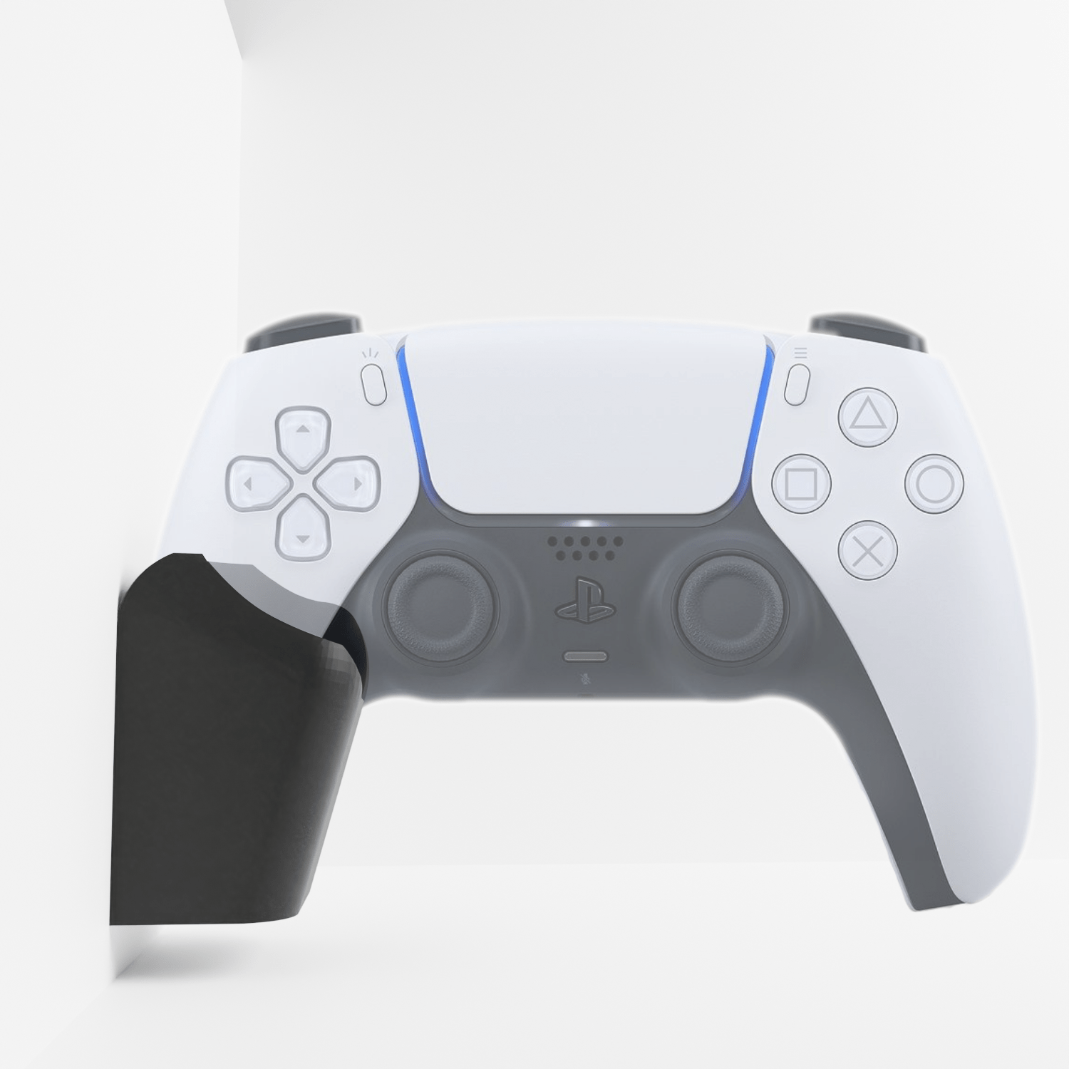 3D Cabin PS5 Controller Wall Mount Bracket Holder Perpendicular Grip For Play Station 5 Digital Or Disc DualSense