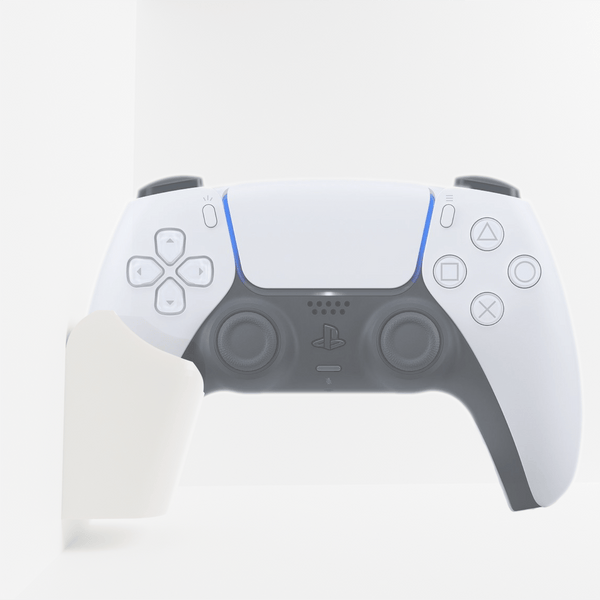 3D Cabin PS5 Controller Wall Mount Bracket Holder Perpendicular Grip For Play Station 5 Digital Or Disc DualSense