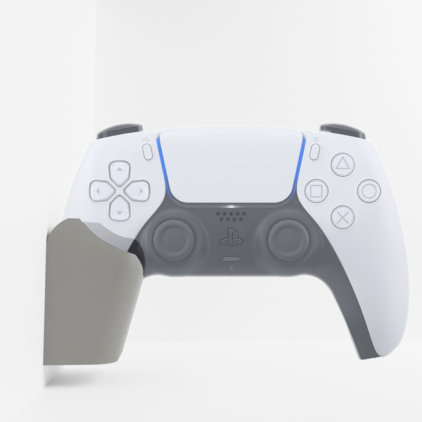 3D Cabin PS5 Controller Wall Mount Bracket Holder Perpendicular Grip For Play Station 5 Digital Or Disc DualSense